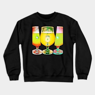 Cocktail V display Crewneck Sweatshirt